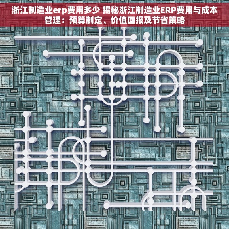 浙江制造业erp费用多少 揭秘浙江制造业ERP费用与成本管理：预算制定、价值回报及节省策略