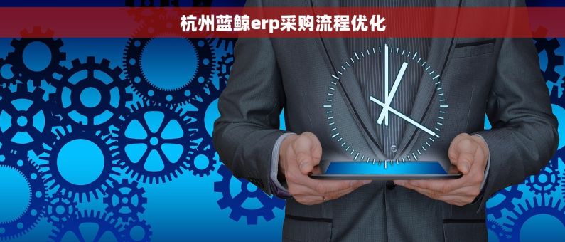 杭州蓝鲸erp采购流程优化