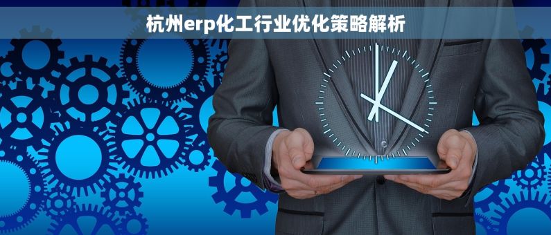 杭州erp化工行业优化策略解析