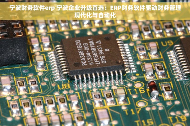 宁波财务软件erp 宁波企业升级首选：ERP财务软件驱动财务管理现代化与自动化