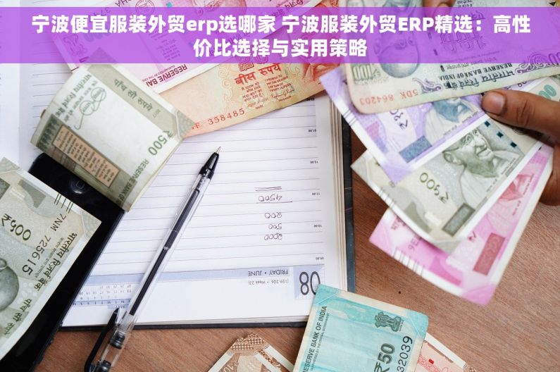 宁波便宜服装外贸erp选哪家 宁波服装外贸ERP精选：高性价比选择与实用策略
