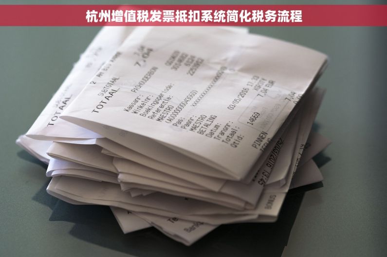 杭州增值税发票抵扣系统简化税务流程