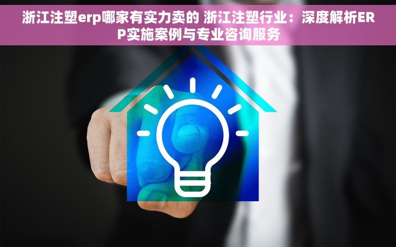 浙江注塑erp哪家有实力卖的 浙江注塑行业：深度解析ERP实施案例与专业咨询服务