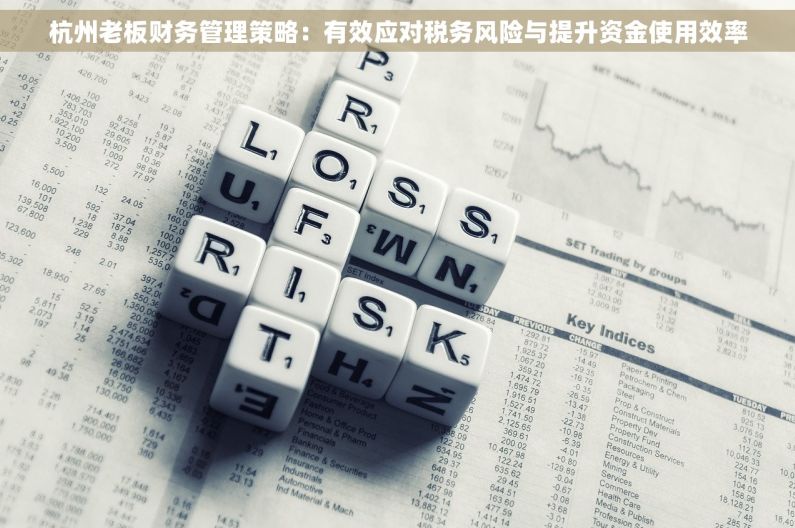 杭州老板财务管理策略：有效应对税务风险与提升资金使用效率