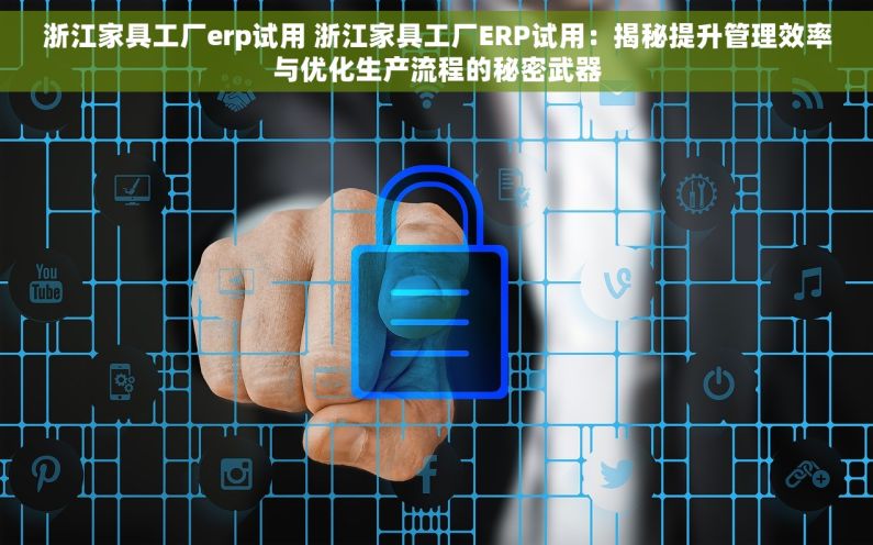 浙江家具工厂erp试用 浙江家具工厂ERP试用：揭秘提升管理效率与优化生产流程的秘密武器