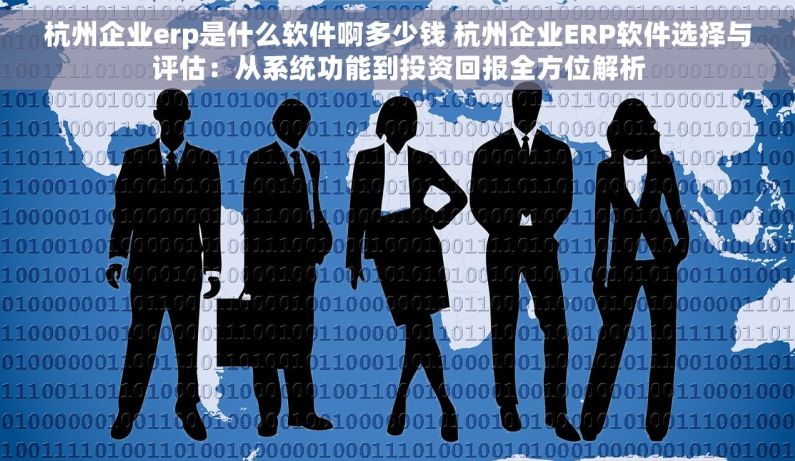 杭州企业erp是什么软件啊多少钱 杭州企业ERP软件选择与评估：从系统功能到投资回报全方位解析