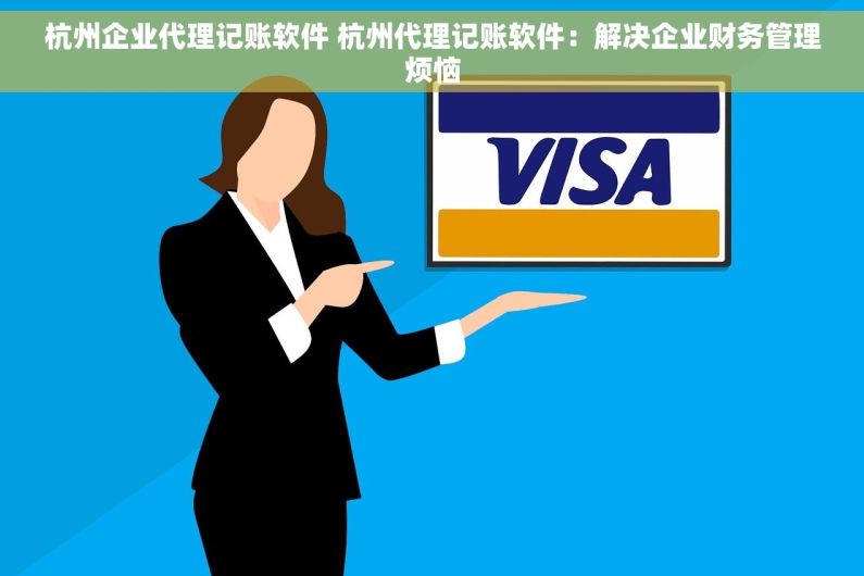 杭州企业代理记账软件 杭州代理记账软件：解决企业财务管理烦恼