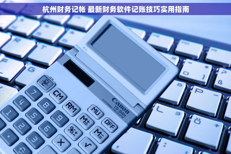 杭州财务记帐 最新财务软件记账技巧实用指南