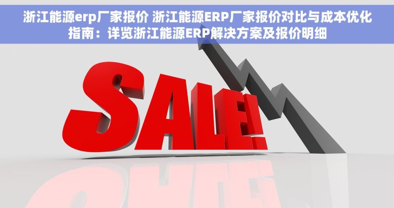 浙江能源erp厂家报价 浙江能源ERP厂家报价对比与成本优化指南：详览浙江能源ERP解决方案及报价明细