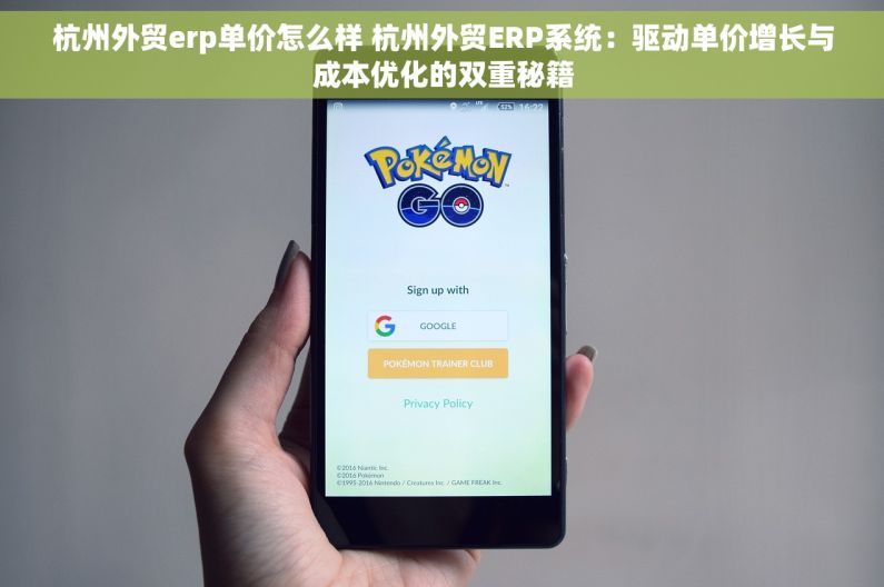 杭州外贸erp单价怎么样 杭州外贸ERP系统：驱动单价增长与成本优化的双重秘籍