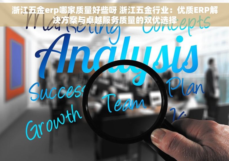 浙江五金erp哪家质量好些呀 浙江五金行业：优质ERP解决方案与卓越服务质量的双优选择