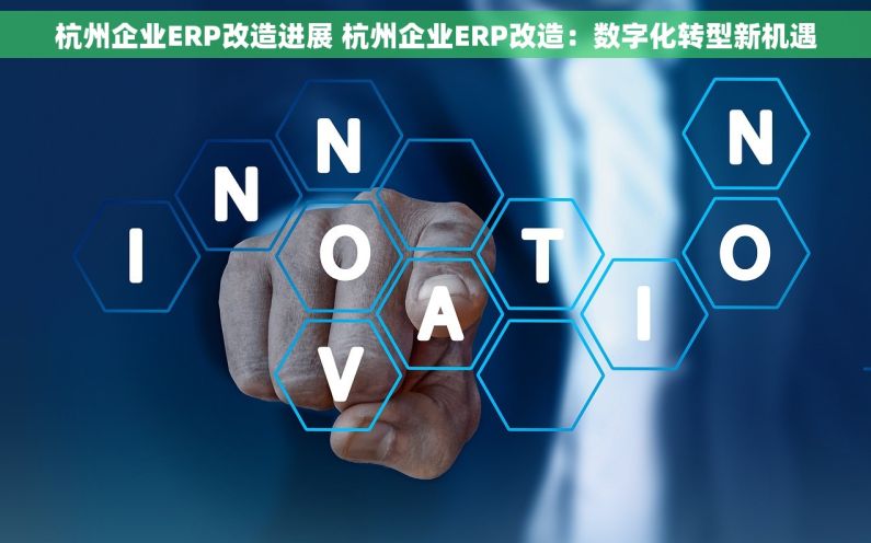 杭州企业ERP改造进展 杭州企业ERP改造：数字化转型新机遇