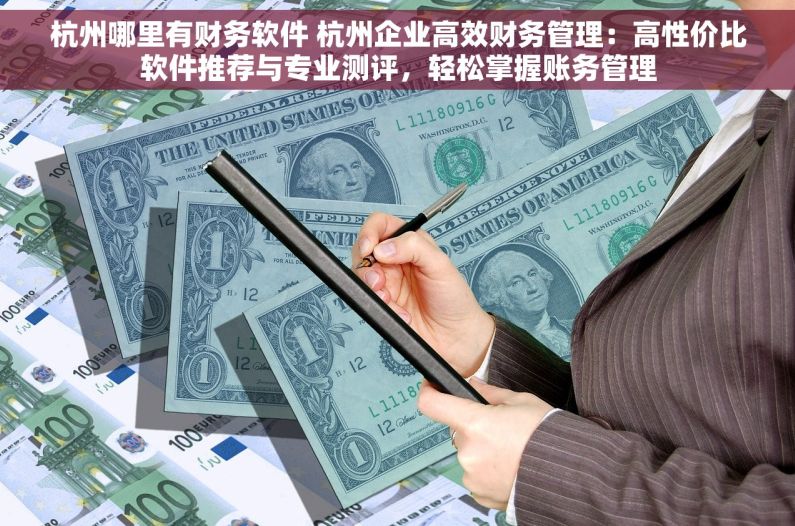 杭州哪里有财务软件 杭州企业高效财务管理：高性价比软件推荐与专业测评，轻松掌握账务管理