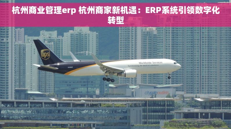 杭州商业管理erp 杭州商家新机遇：ERP系统引领数字化转型