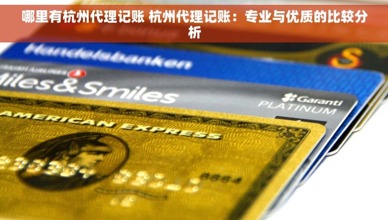 哪里有杭州代理记账 杭州代理记账：专业与优质的比较分析