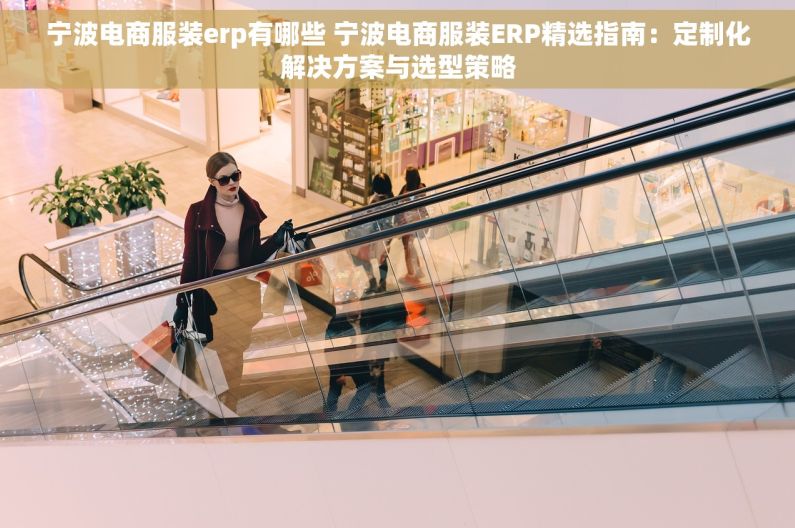 宁波电商服装erp有哪些 宁波电商服装ERP精选指南：定制化解决方案与选型策略