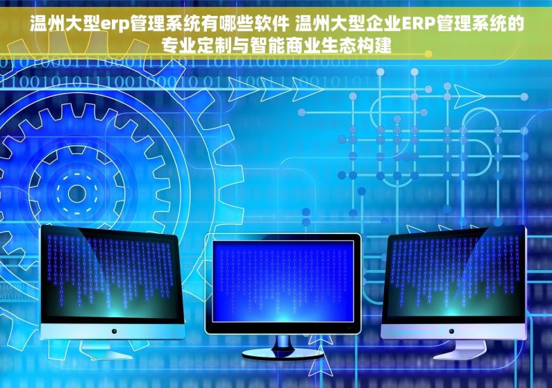 温州大型erp管理系统有哪些软件 温州大型企业ERP管理系统的专业定制与智能商业生态构建