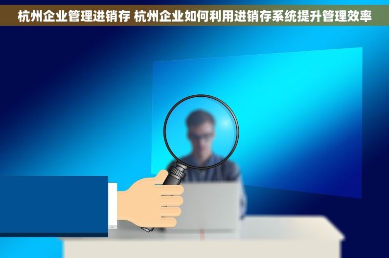 杭州企业管理进销存 杭州企业如何利用进销存系统提升管理效率