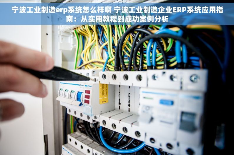 宁波工业制造erp系统怎么样啊 宁波工业制造企业ERP系统应用指南：从实用教程到成功案例分析