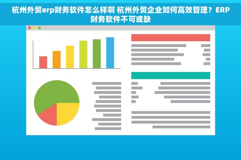 杭州外贸erp财务软件怎么样啊 杭州外贸企业如何高效管理？ERP财务软件不可或缺