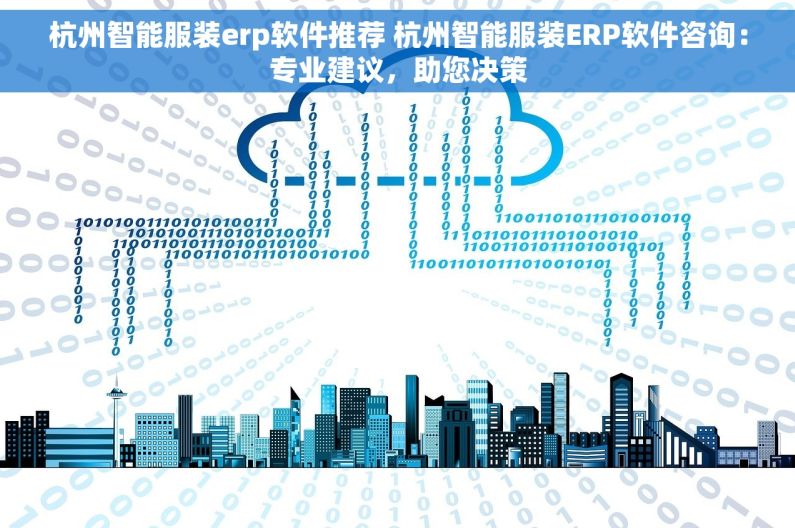杭州智能服装erp软件推荐 杭州智能服装ERP软件咨询：专业建议，助您决策