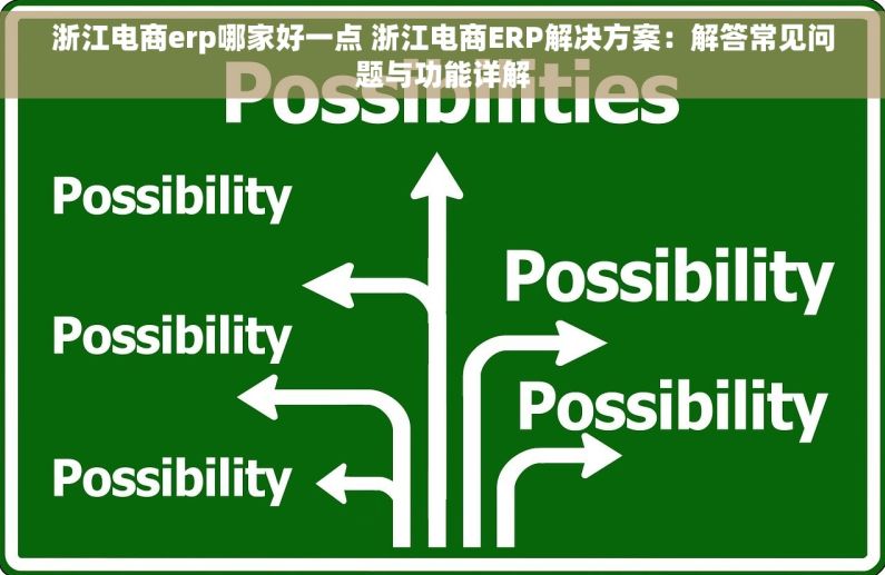 浙江电商erp哪家好一点 浙江电商ERP解决方案：解答常见问题与功能详解