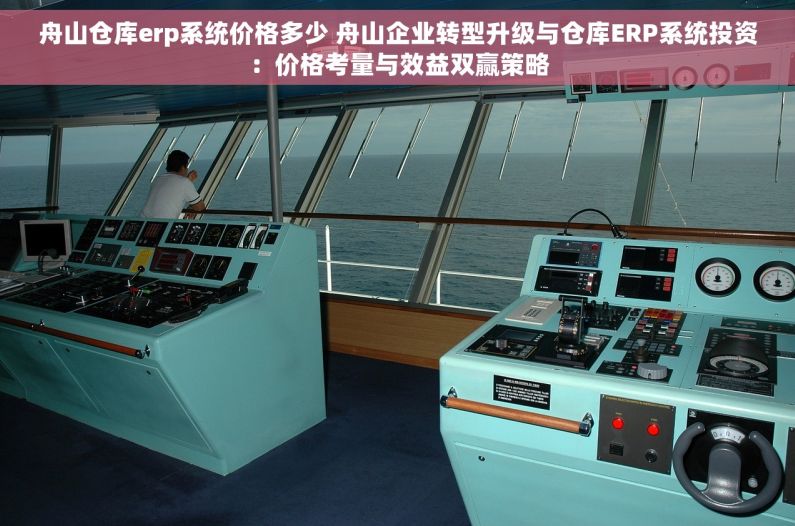 舟山仓库erp系统价格多少 舟山企业转型升级与仓库ERP系统投资：价格考量与效益双赢策略