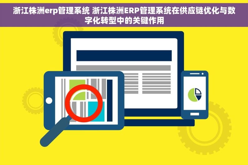 浙江株洲erp管理系统 浙江株洲ERP管理系统在供应链优化与数字化转型中的关键作用