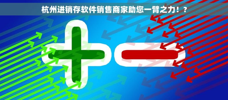 杭州进销存软件销售商家助您一臂之力！?