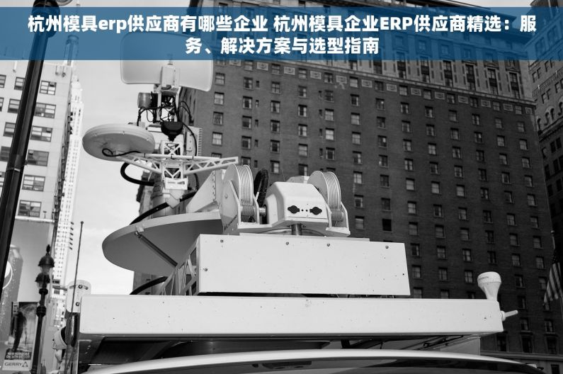 杭州模具erp供应商有哪些企业 杭州模具企业ERP供应商精选：服务、解决方案与选型指南