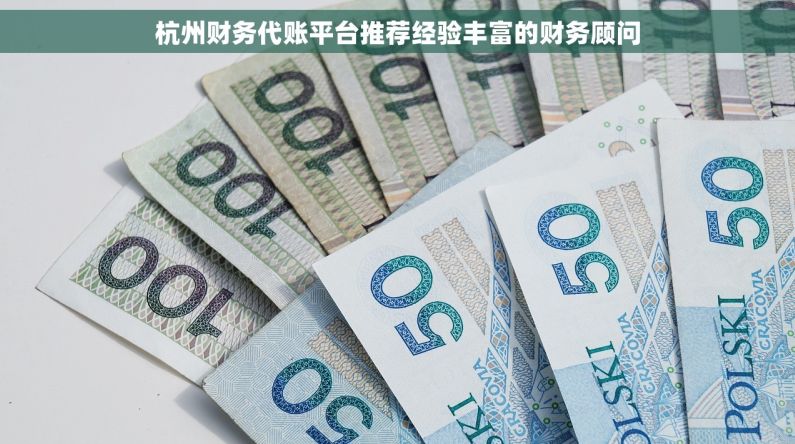 杭州财务代账平台推荐经验丰富的财务顾问