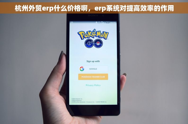 杭州外贸erp什么价格啊，erp系统对提高效率的作用