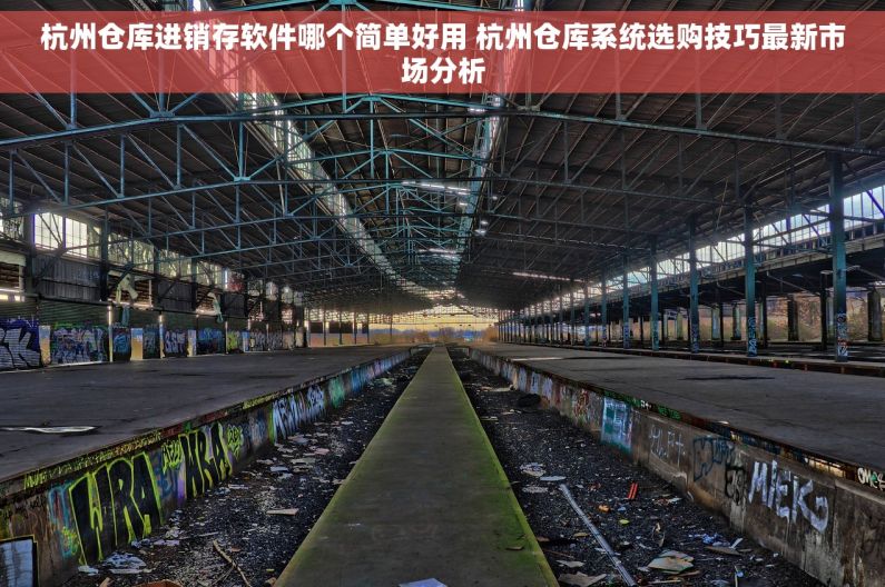 杭州仓库进销存软件哪个简单好用 杭州仓库系统选购技巧最新市场分析
