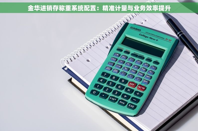金华进销存称重系统配置：精准计量与业务效率提升