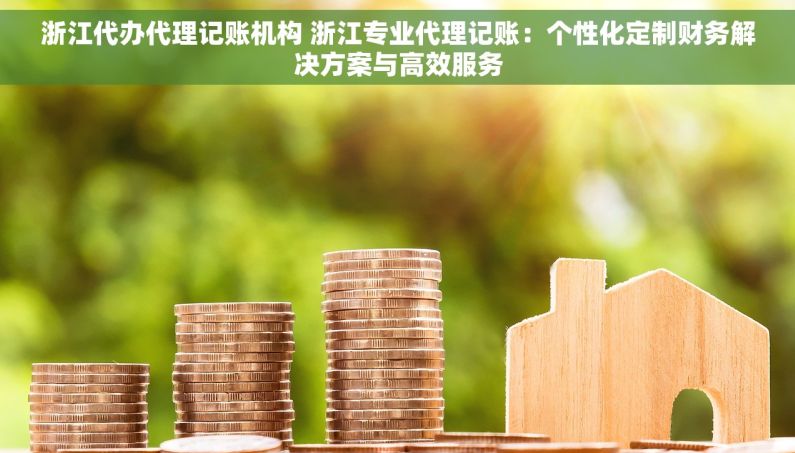 浙江代办代理记账机构 浙江专业代理记账：个性化定制财务解决方案与高效服务