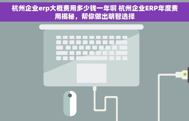 杭州企业erp大概费用多少钱一年啊 杭州企业ERP年度费用揭秘，帮你做出明智选择