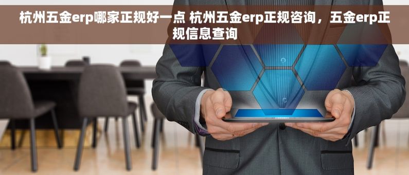 杭州五金erp哪家正规好一点 杭州五金erp正规咨询，五金erp正规信息查询