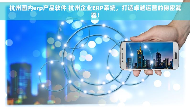 杭州国内erp产品软件 杭州企业ERP系统，打造卓越运营的秘密武器！