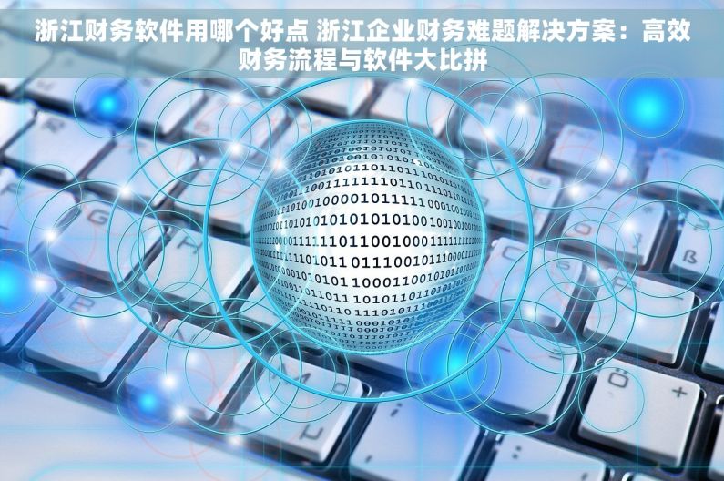 浙江财务软件用哪个好点 浙江企业财务难题解决方案：高效财务流程与软件大比拼