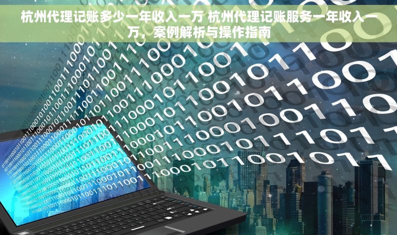 杭州代理记账多少一年收入一万 杭州代理记账服务一年收入一万，案例解析与操作指南