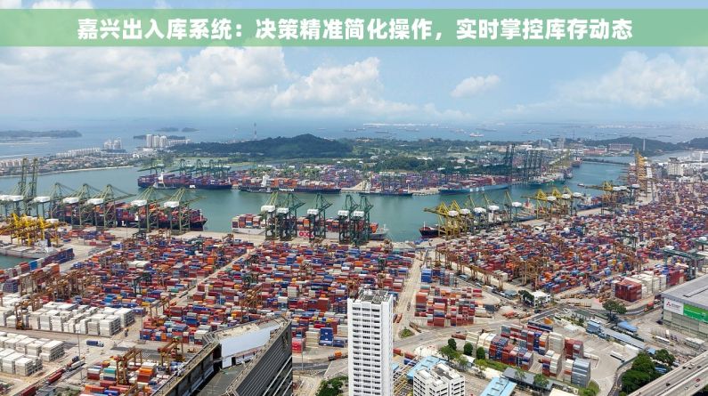 嘉兴出入库系统：决策精准简化操作，实时掌控库存动态