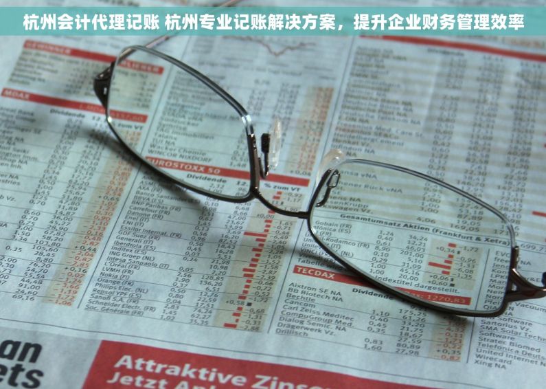 杭州会计代理记账 杭州专业记账解决方案，提升企业财务管理效率