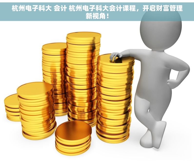 杭州电子科大 会计 杭州电子科大会计课程，开启财富管理新视角！