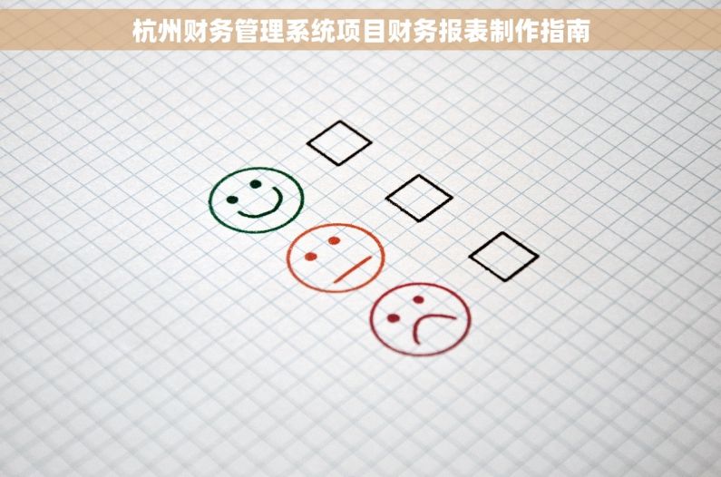 杭州财务管理系统项目财务报表制作指南