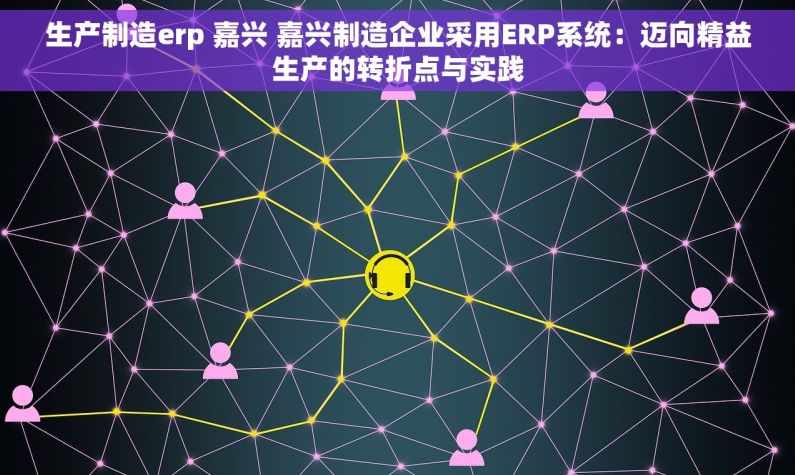 生产制造erp 嘉兴 嘉兴制造企业采用ERP系统：迈向精益生产的转折点与实践