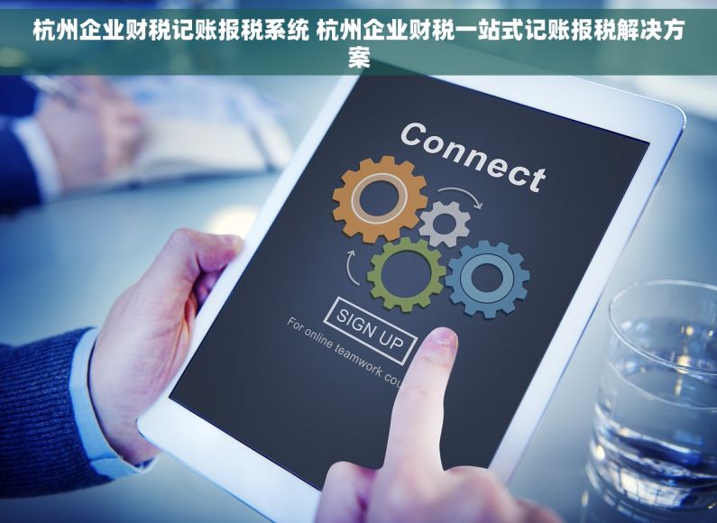 杭州企业财税记账报税系统 杭州企业财税一站式记账报税解决方案