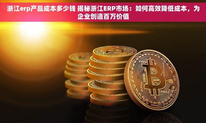 浙江erp产品成本多少钱 揭秘浙江ERP市场：如何高效降低成本，为企业创造百万价值