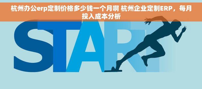 杭州办公erp定制价格多少钱一个月啊 杭州企业定制ERP，每月投入成本分析