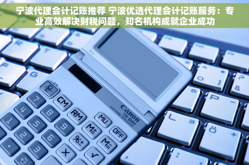 宁波代理会计记账推荐 宁波优选代理会计记账服务：专业高效解决财税问题，知名机构成就企业成功