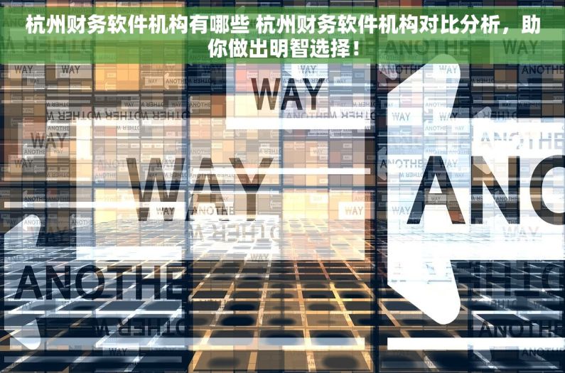 杭州财务软件机构有哪些 杭州财务软件机构对比分析，助你做出明智选择！